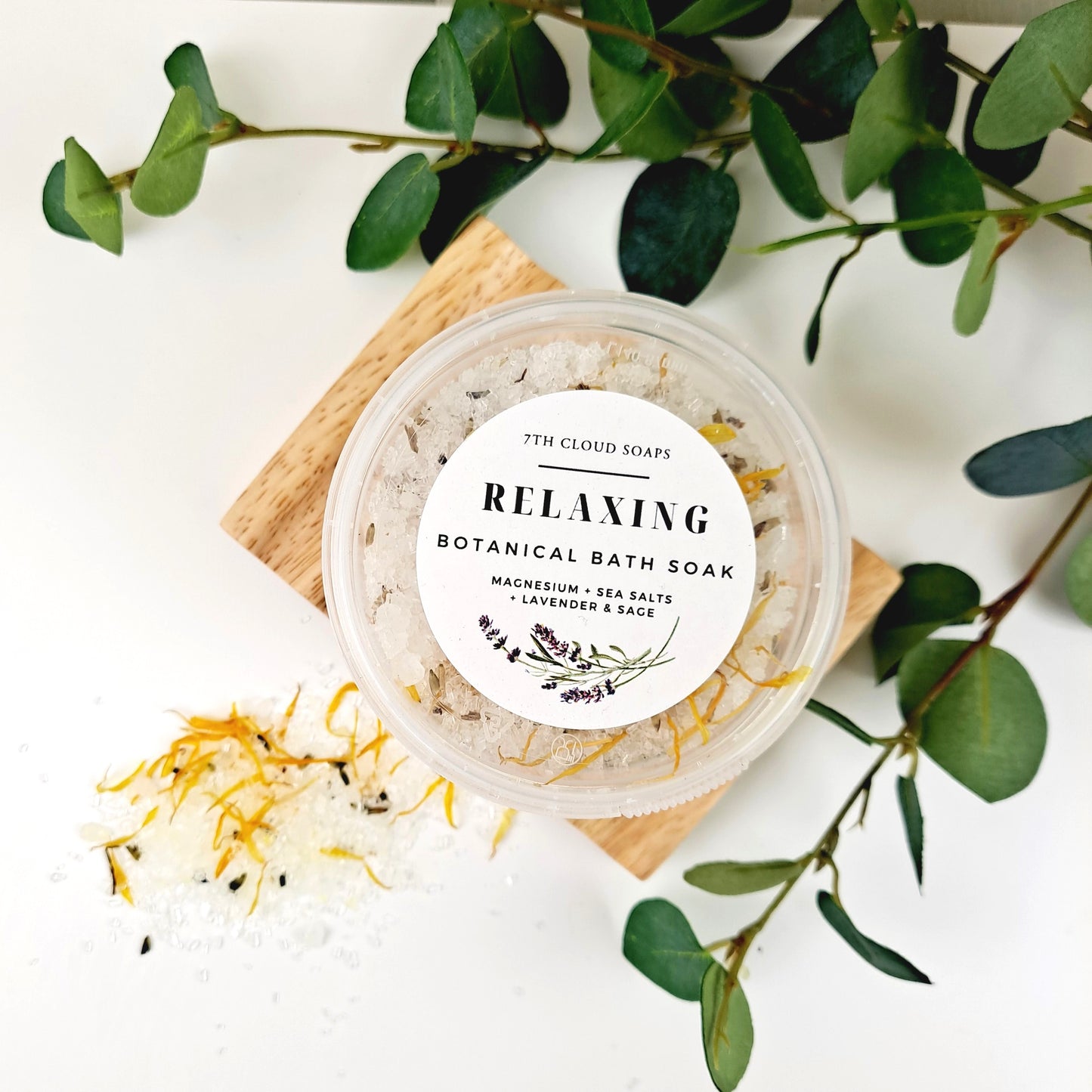 Relaxing Botanical Bath Soak (Lavender & Sage)