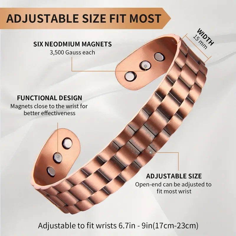 Copper Magnetic Bracelet
