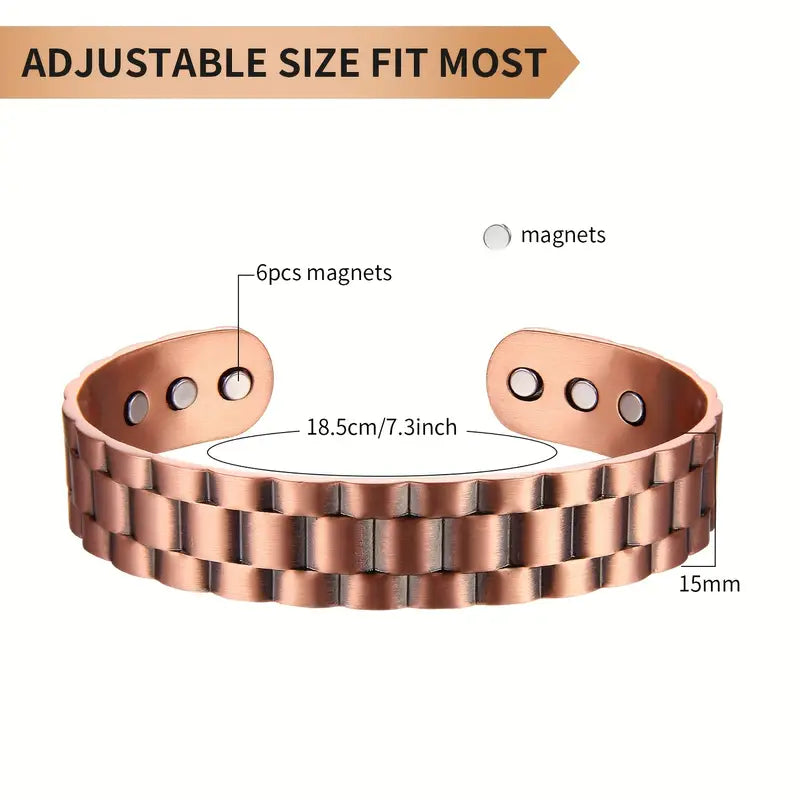 Copper Magnetic Bracelet