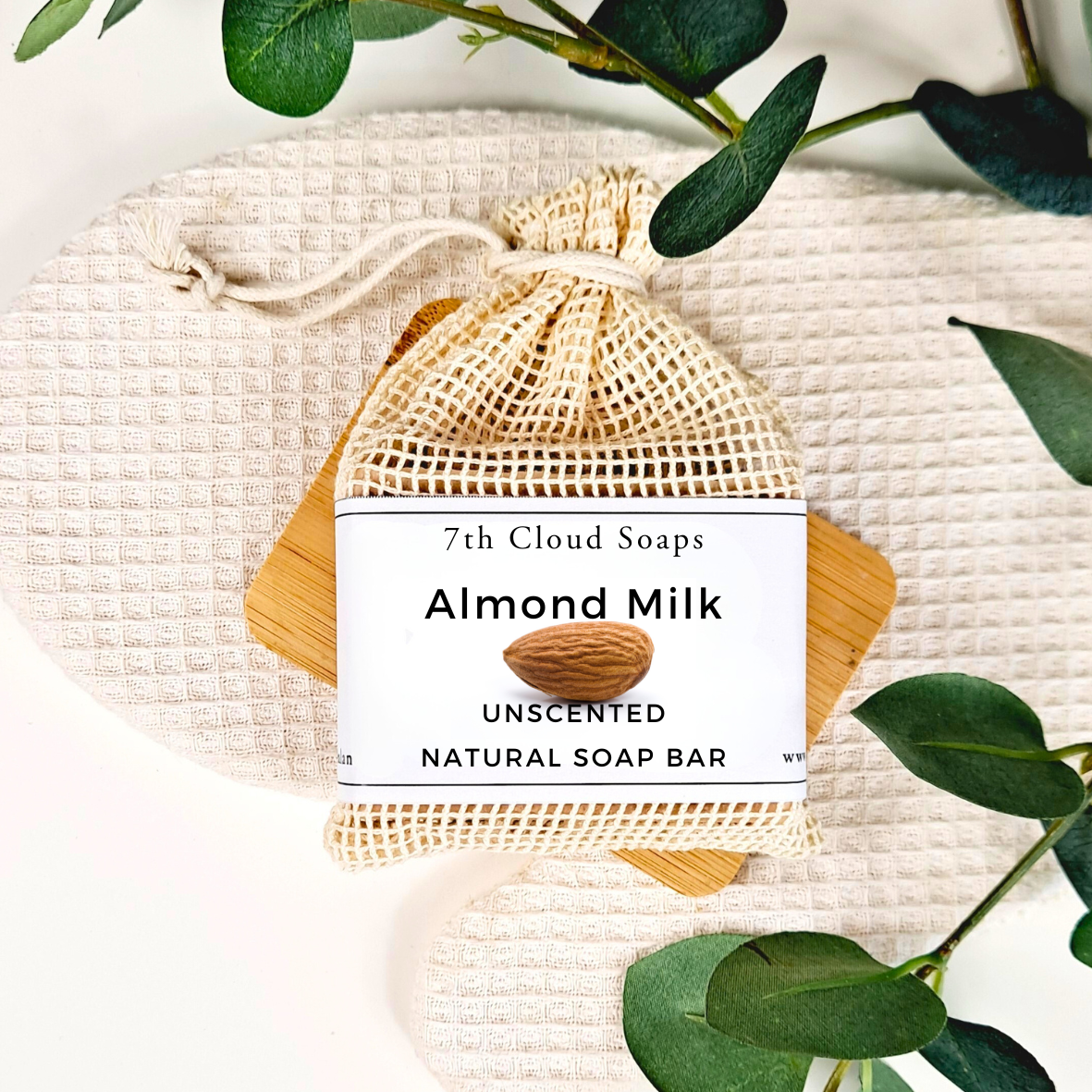 Almond Milk Soap | Unscented Natural Soap | For Problem & Sensitive Skin