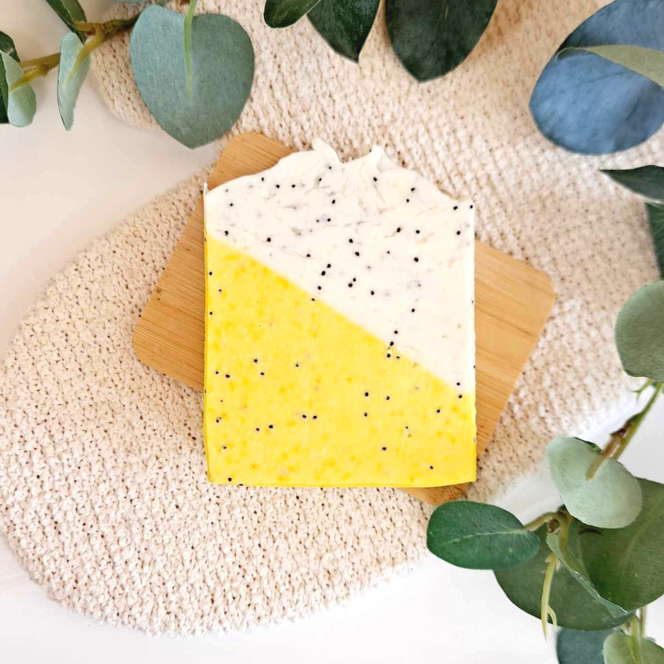 Citrus & Poppy Soap | Natural Exfoliating Soap | For Sensitive Skin