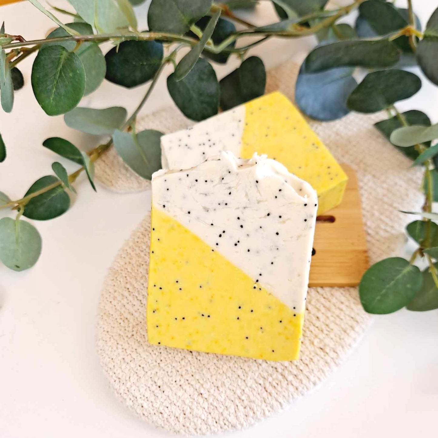 Citrus & Poppy Soap | Natural Exfoliating Soap | For Sensitive Skin