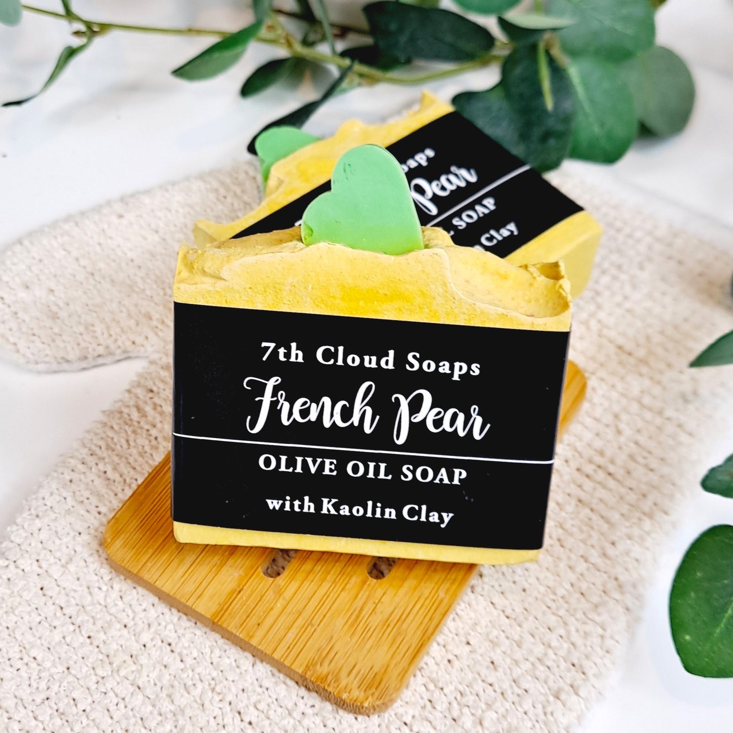 French Pear Soap | 75% Olive Oil Soap | For Sensitive Skin
