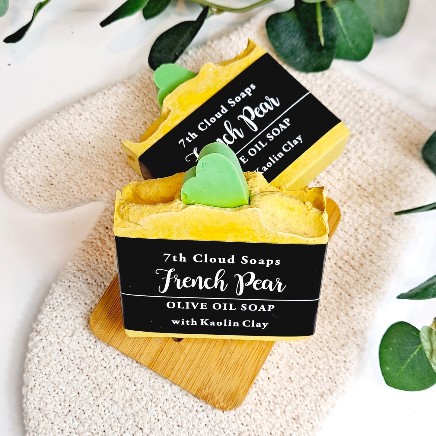 French Pear Soap | 75% Olive Oil Soap | For Sensitive Skin
