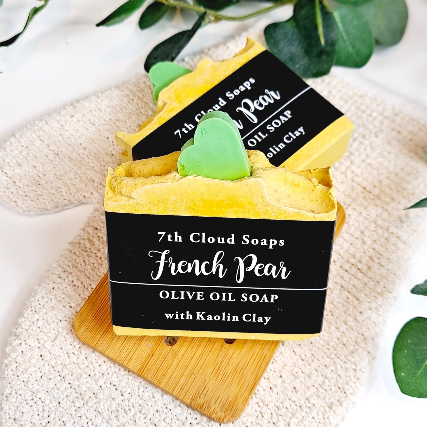 French Pear Soap | 75% Olive Oil Soap | For Sensitive Skin