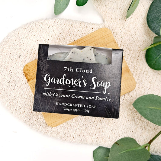 Gardener's Soap | 75% Olive Oil Soap | Exfoliating Soap