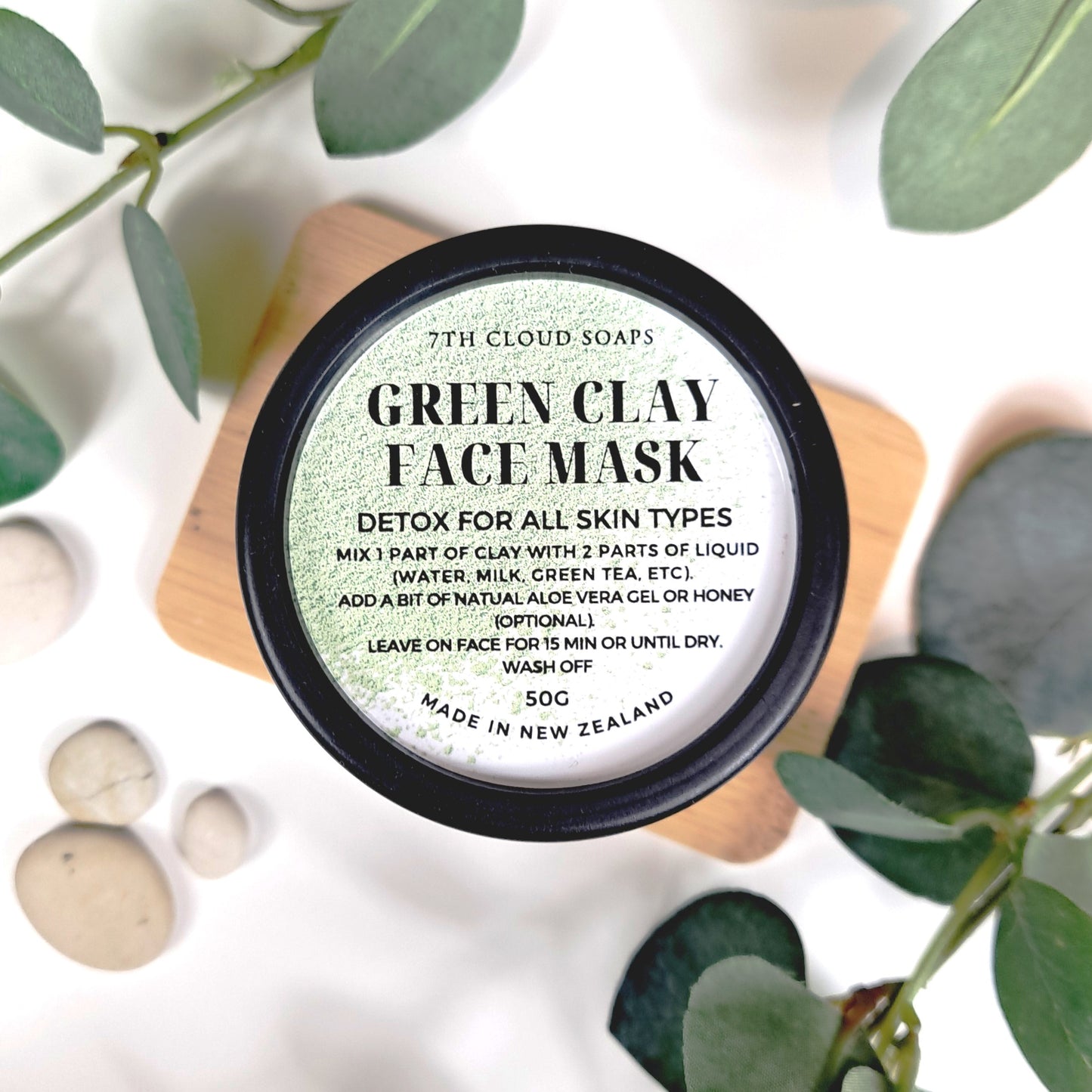 Green Clay Face Mask | Dry Clay Mask