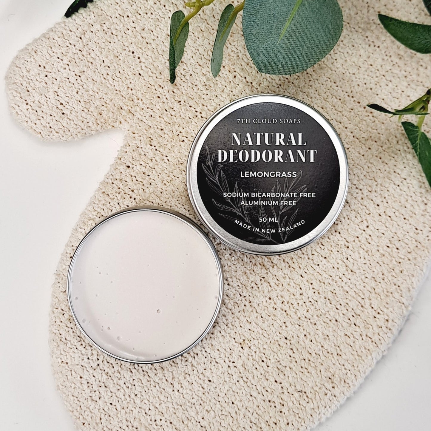 Natural Deodorant - Lemongrass | Baking Soda Free | Aluminum Free