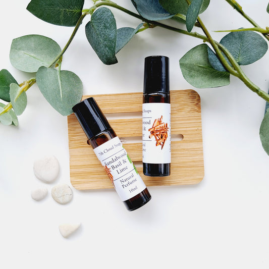 Sandalwood, Basil & Lime - Natural Perfume