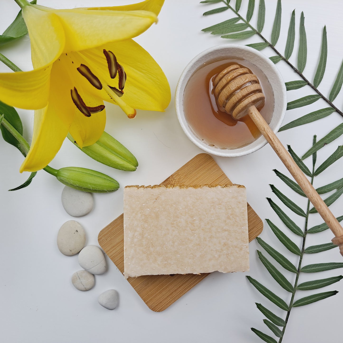 Honey Soap | 75% Olive Oil Soap | For Sensitive Skin