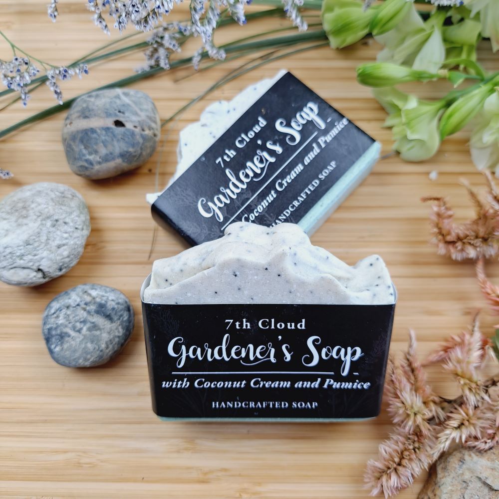 Gardener's Soap | 75% Olive Oil Soap | Exfoliating Soap