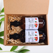 Load image into Gallery viewer, Raspberry &amp; Vanilla Gift Box | Hand &amp; Body Lotion &amp; Liquid Soap
