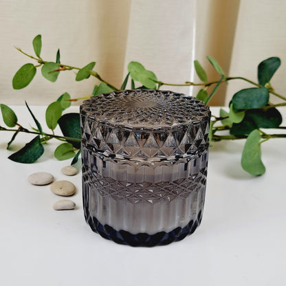 Sweet Pea & Vanilla - Cut Glass Candle