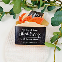 Load image into Gallery viewer, Blood Orange Soap | 75% Olive Oil Soap | For Sensitive Skin
