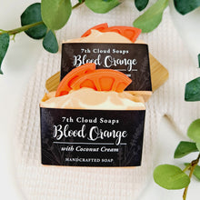 Load image into Gallery viewer, Blood Orange Soap | 75% Olive Oil Soap | For Sensitive Skin
