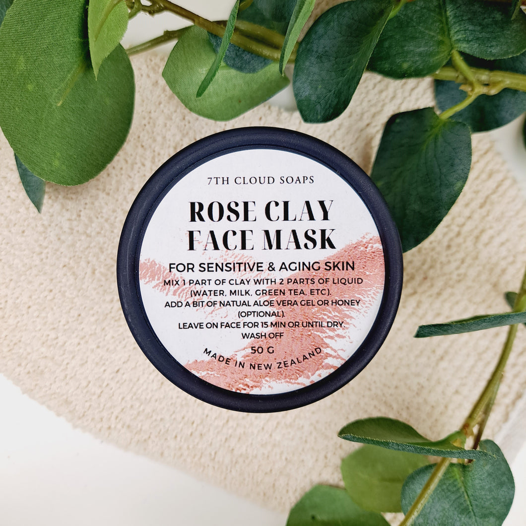 Face Mask - Rose Clay