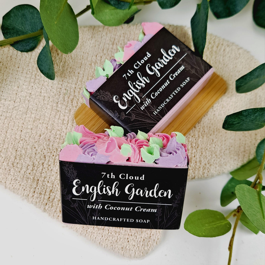 English Garden Soap - Special Edition | 75% Olive Oil Soap | For Sensitive Skin