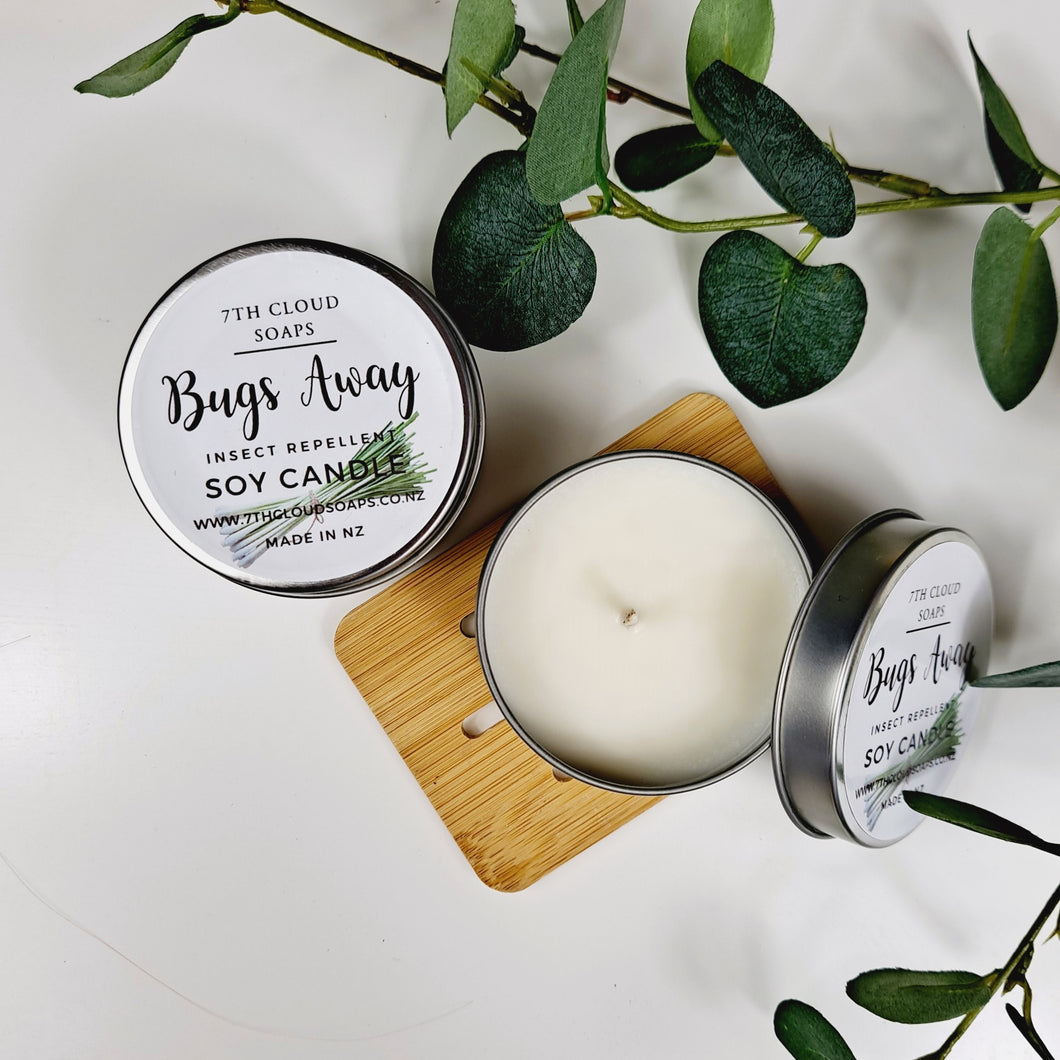 Bugs Away | Insect Repellent Candle | With Essential Oils