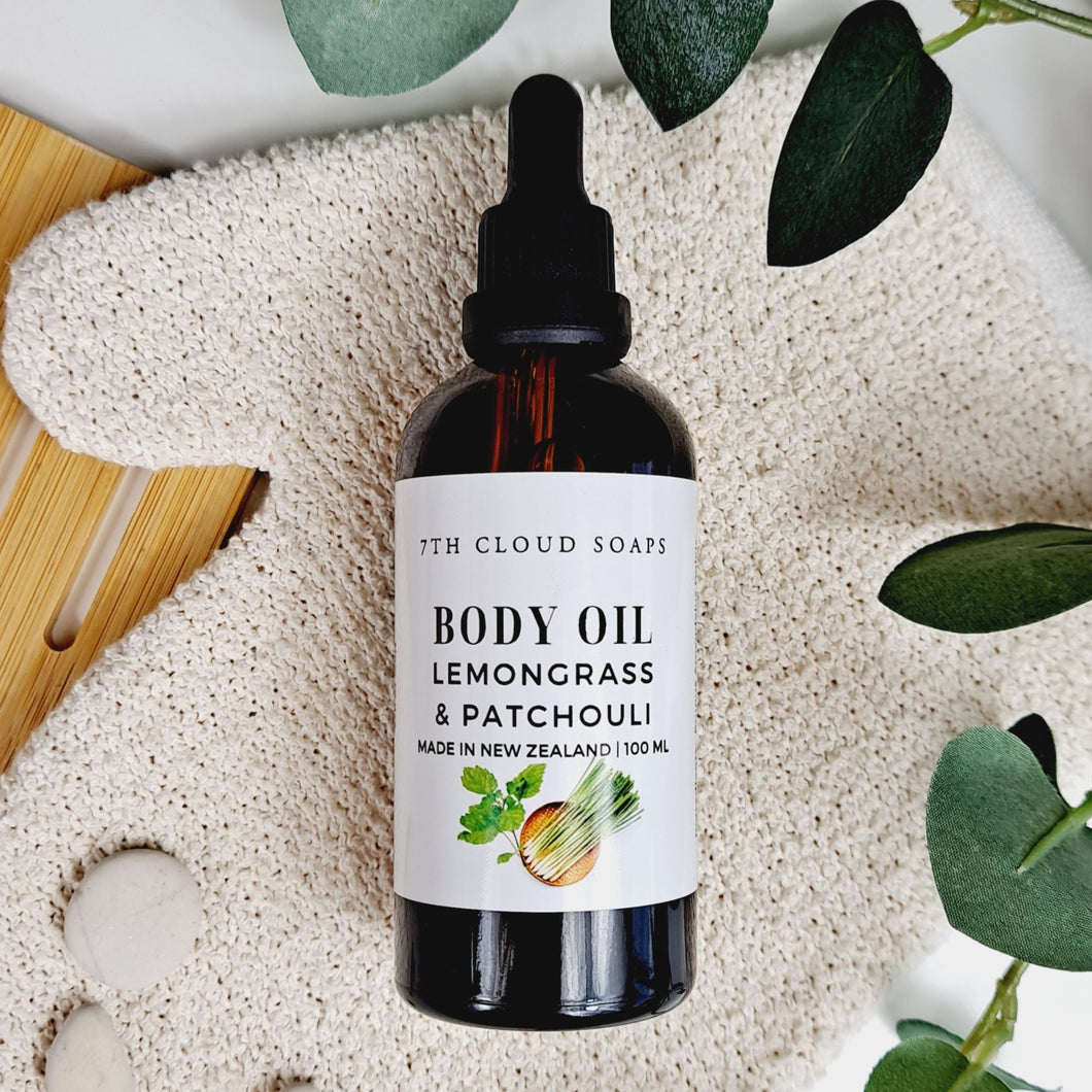 Lemongrass & Patchouli Body Oil