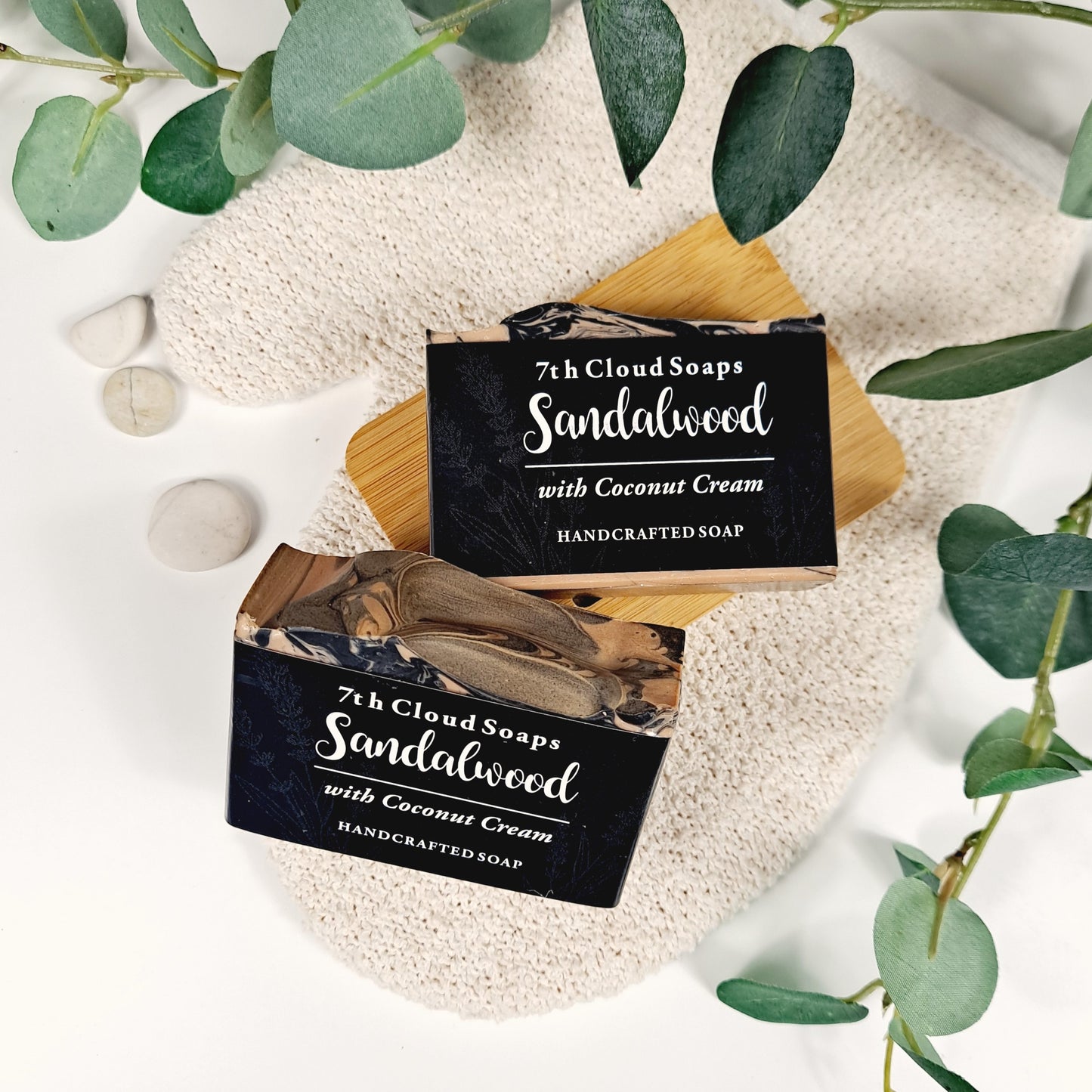 Sandalwood Soap | Natural Soap | With Charcoal | For Sensitive Skin