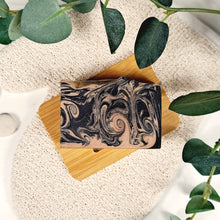 Load image into Gallery viewer, Sandalwood Soap (NEW FRAGRANCE) | 75% Olive Oil Soap | With Charcoal | For Sensitive Skin
