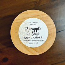 Load image into Gallery viewer, Pineapple &amp; Sage - Lake House Collection | Soy Candle

