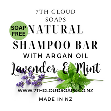 Load image into Gallery viewer, Natural Shampoo Bar - Lavender &amp; Mint
