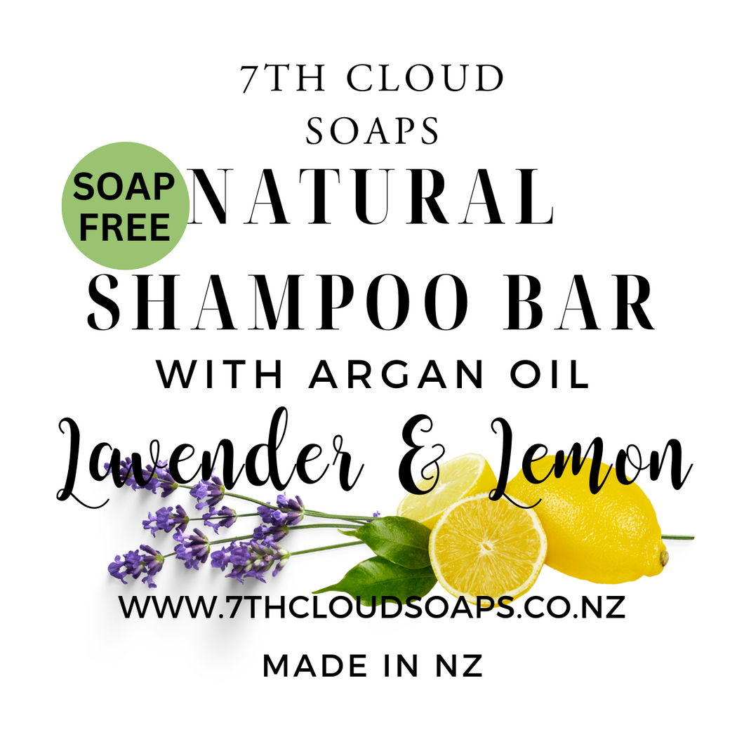 Natural Shampoo Bar - Lavender & Lemon