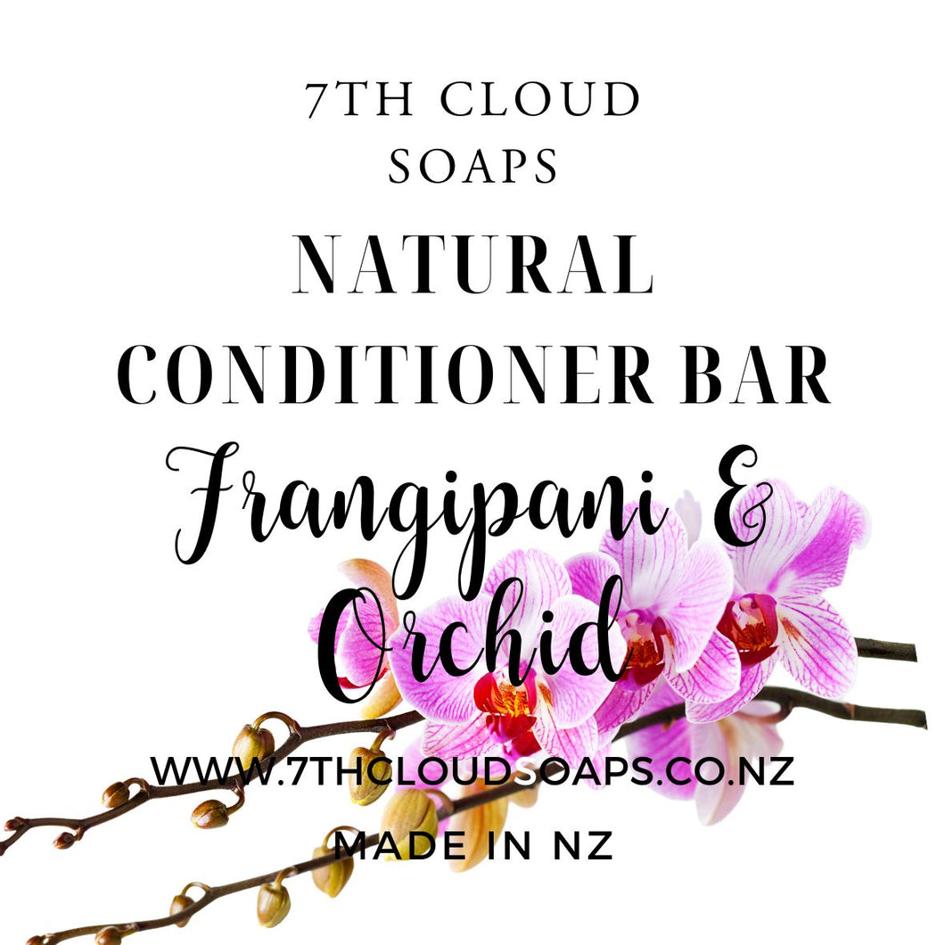Natural Conditioner Bar - Frangipani & Orchid