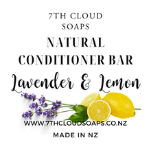 Load image into Gallery viewer, Natural Conditioner Bar - Lavender &amp; Lemon
