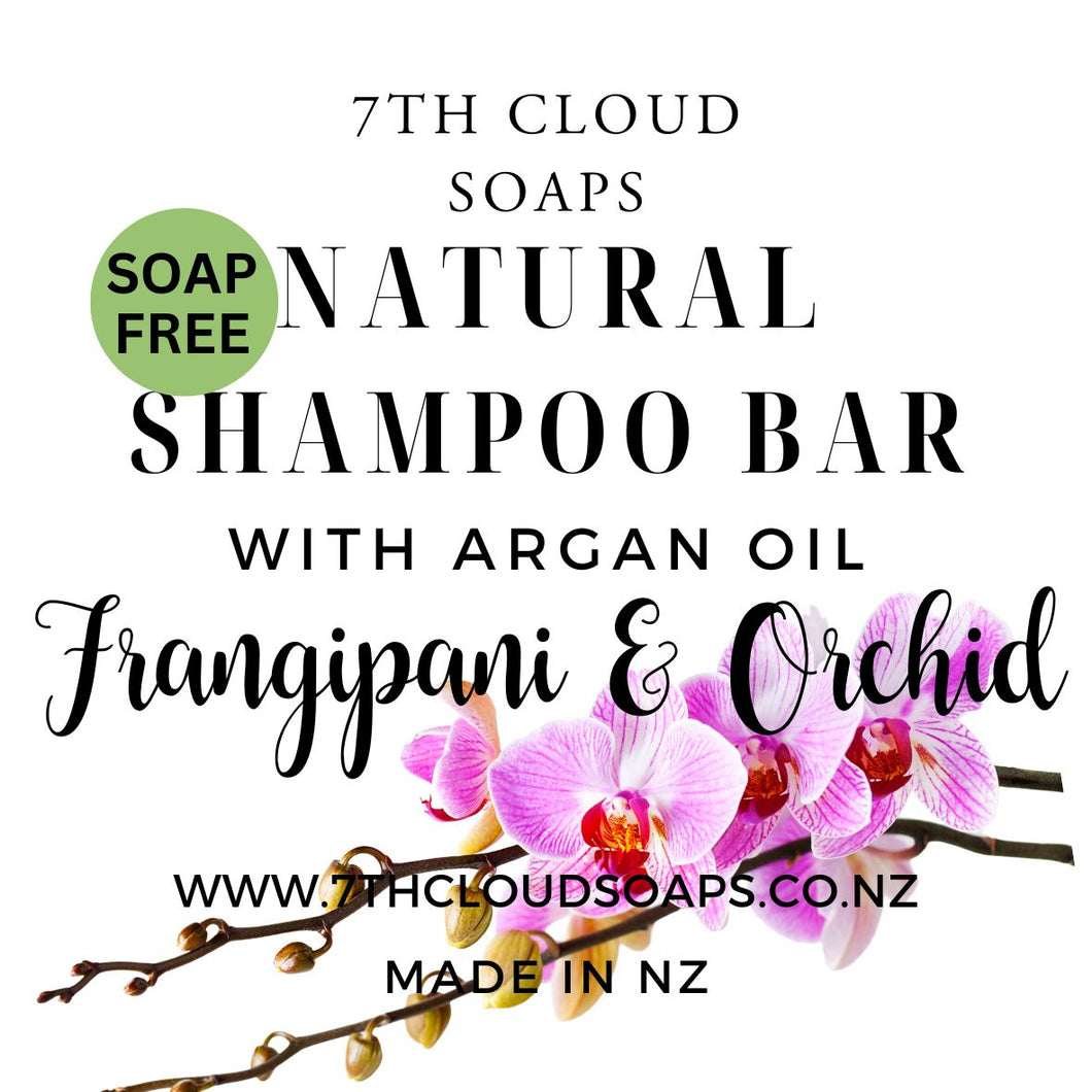 Natural Shampoo Bar - Frangipani & Orchid