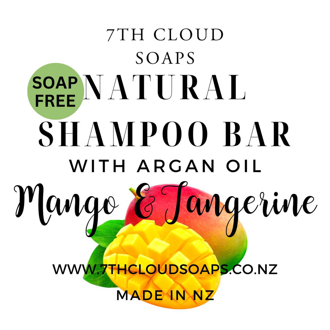 Natural Shampoo Bar - Mango & Tangerine