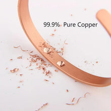 Load image into Gallery viewer, Copper Magnetic Bracelet | Adjustable for Men and Women
