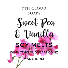 Load image into Gallery viewer, Soy Wax Melts - Sweet Pea &amp; Vanilla
