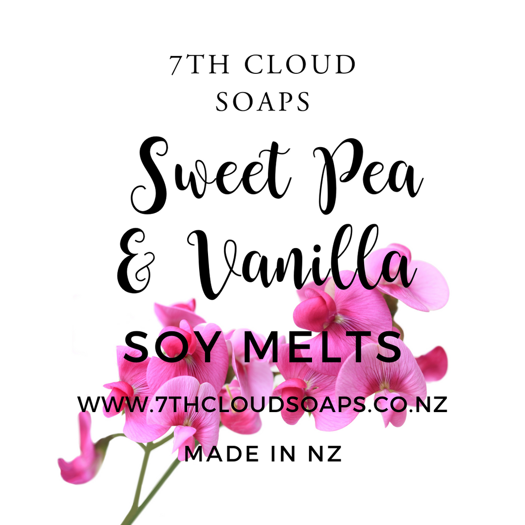 Soy Wax Melts - Sweet Pea & Vanilla