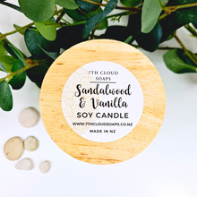 Load image into Gallery viewer, Sandalwood &amp; Vanilla Candle - Lake House Collection | Soy Candle
