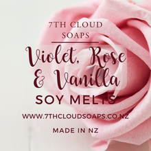 Load image into Gallery viewer, Soy Wax Melts - Violet, Rose &amp; Vanilla
