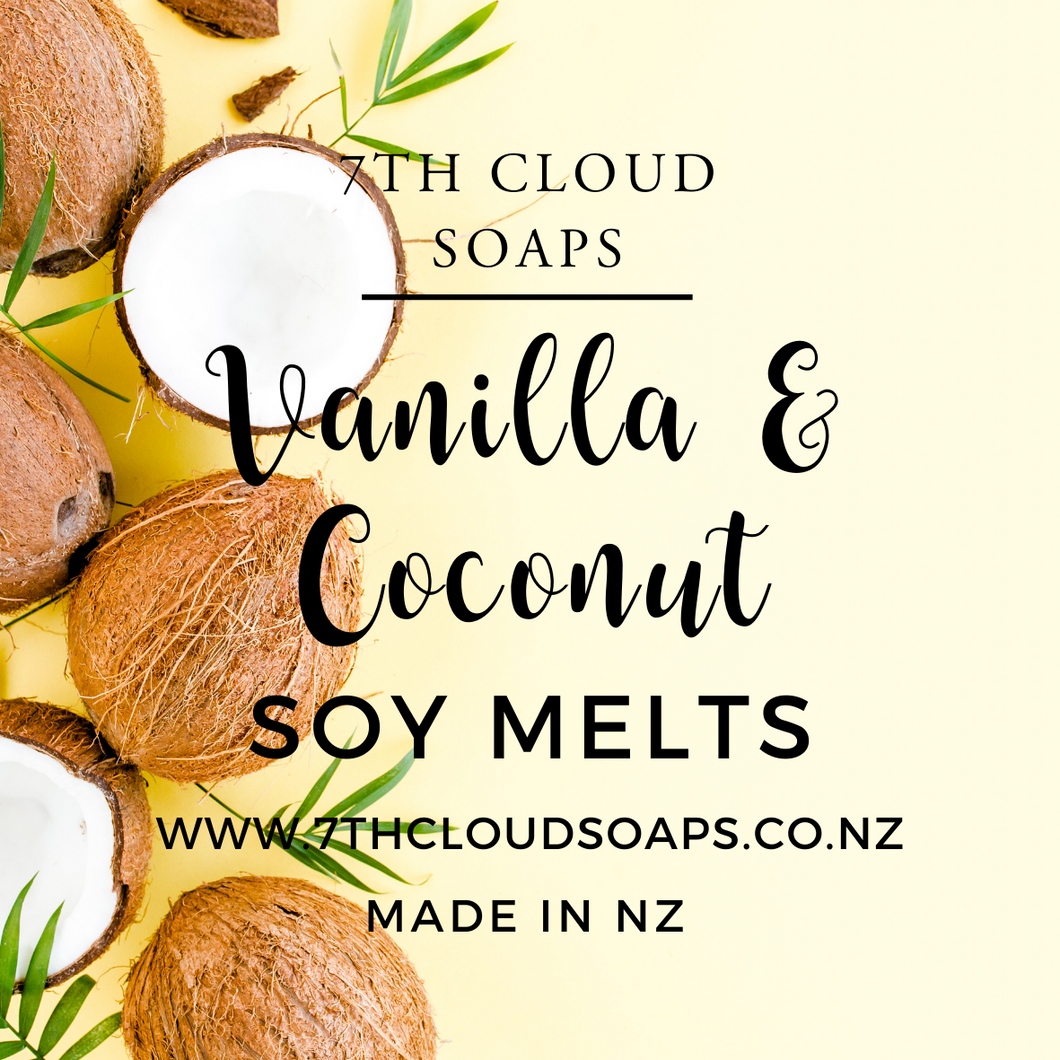 Soy Wax Melts - Vanilla & Coconut