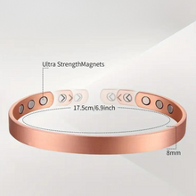 Load image into Gallery viewer, Copper Magnetic Bracelet | Adjustable for Men and Women
