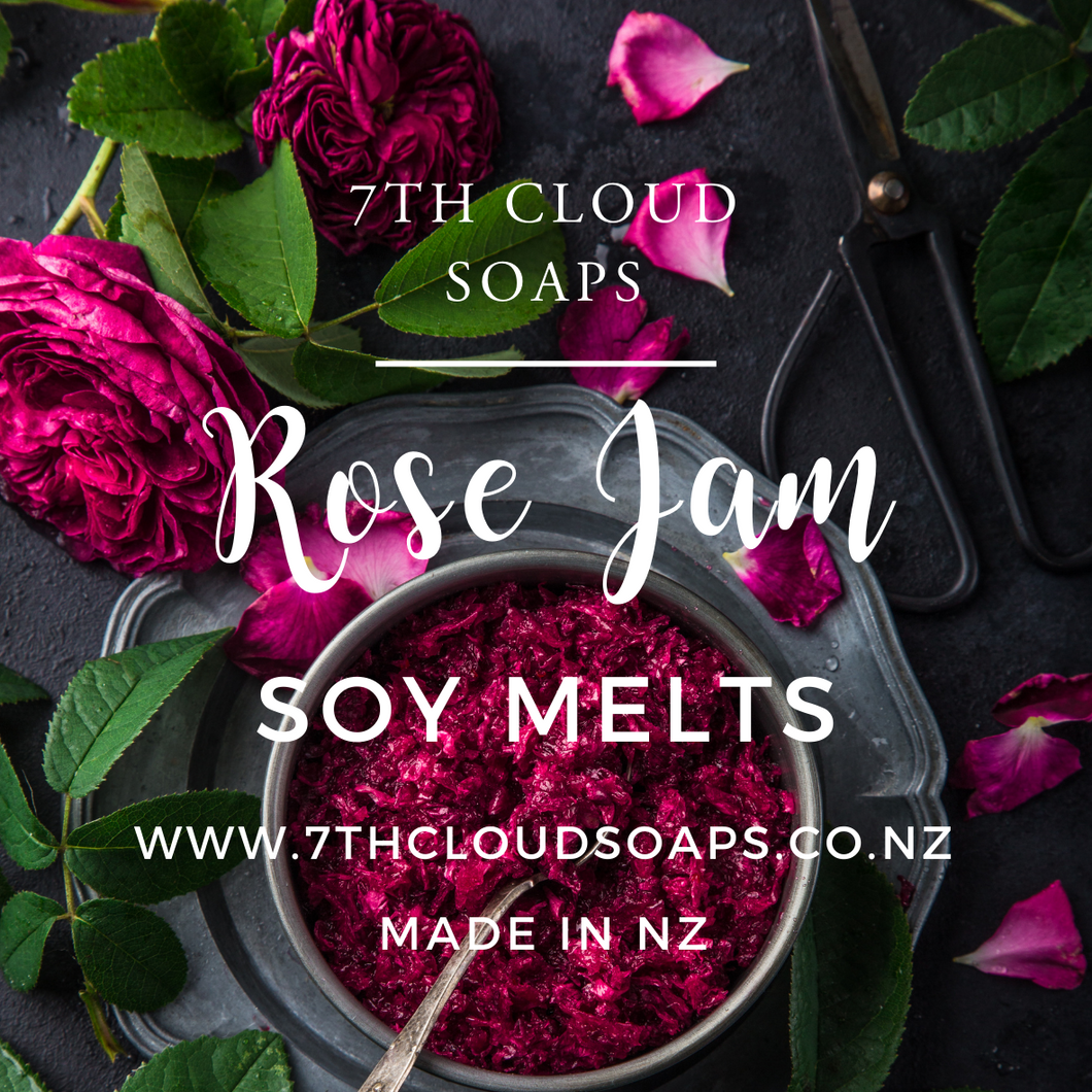 Soy Wax Melts - Rose Jam