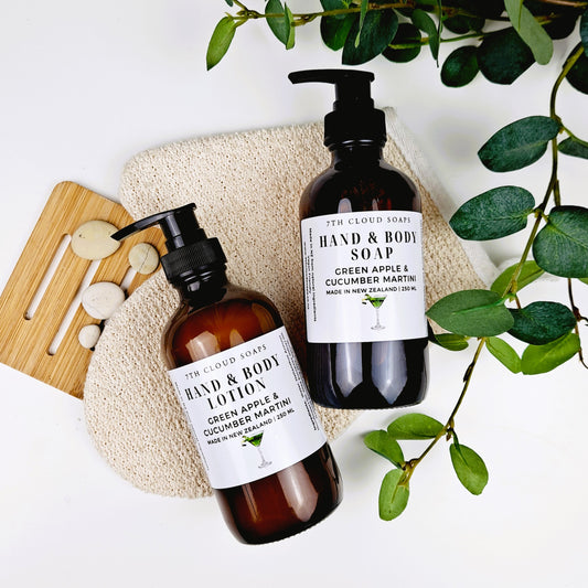 Hand & Body Lotion - Green Apple & Cucumber Martini