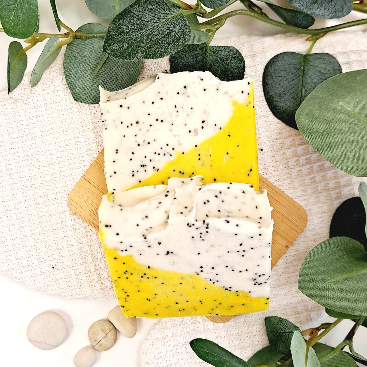 Citrus & Poppy Soap | Natural Exfoliating Soap for Sensitive Skin