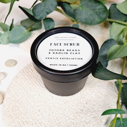 Face Scrub | Jojoba Beads & Kaolin Clay