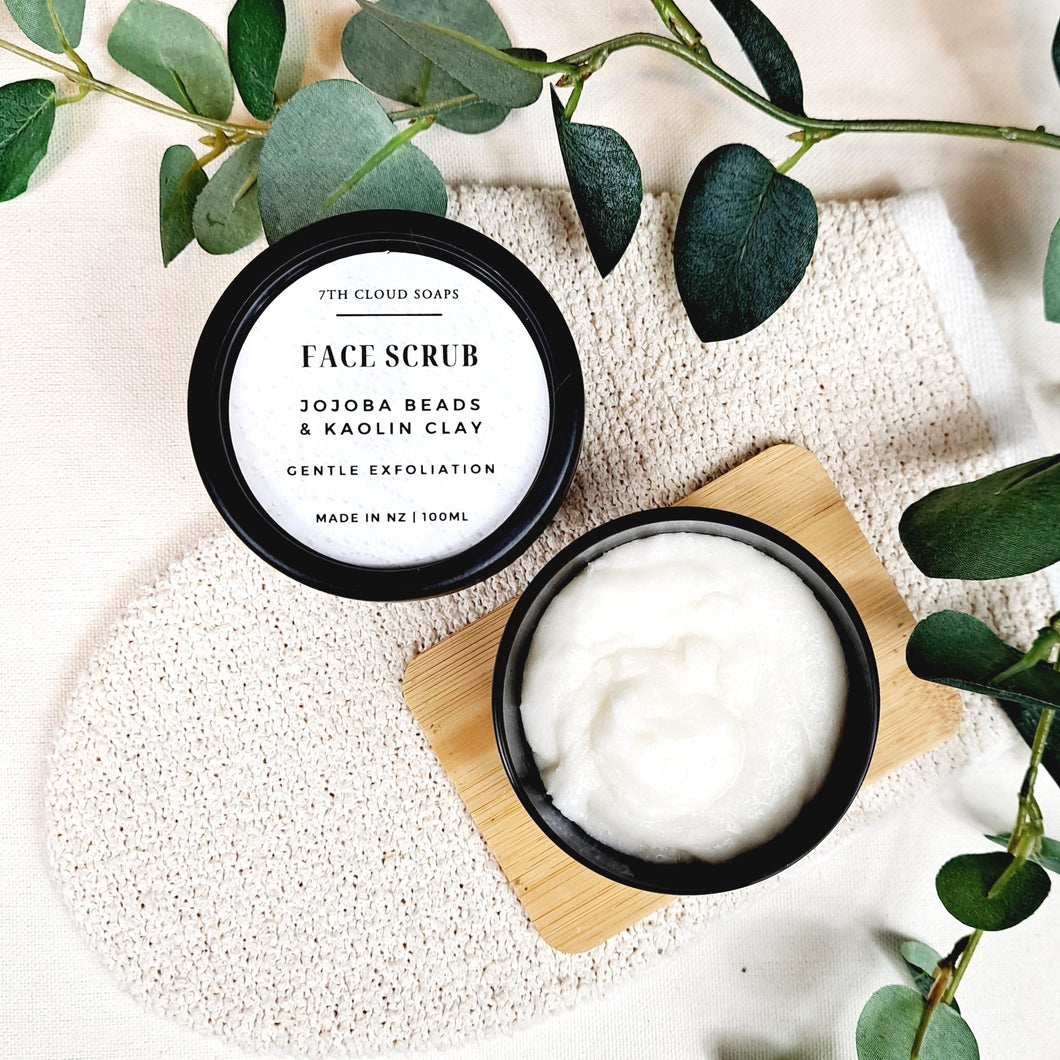 Face Scrub | Jojoba Beads & Kaolin Clay