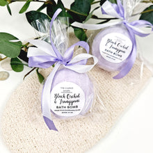 Load image into Gallery viewer, Black Orchid &amp; Frangipani Bath Bomb | With Shea Butter
