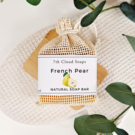French Pear Soap | 75% Olive Oil Soap | For Sensitive Skin