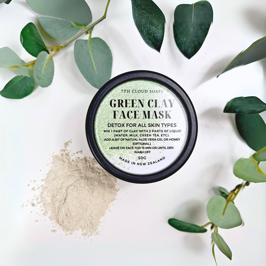 Green Clay Face Mask | Dry Clay Mask