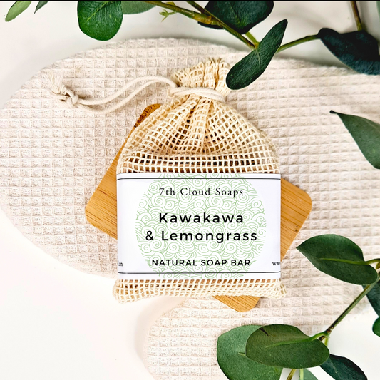 Kawakawa & Lemongrass Soap | Natural Soap | For Sensitive Skin