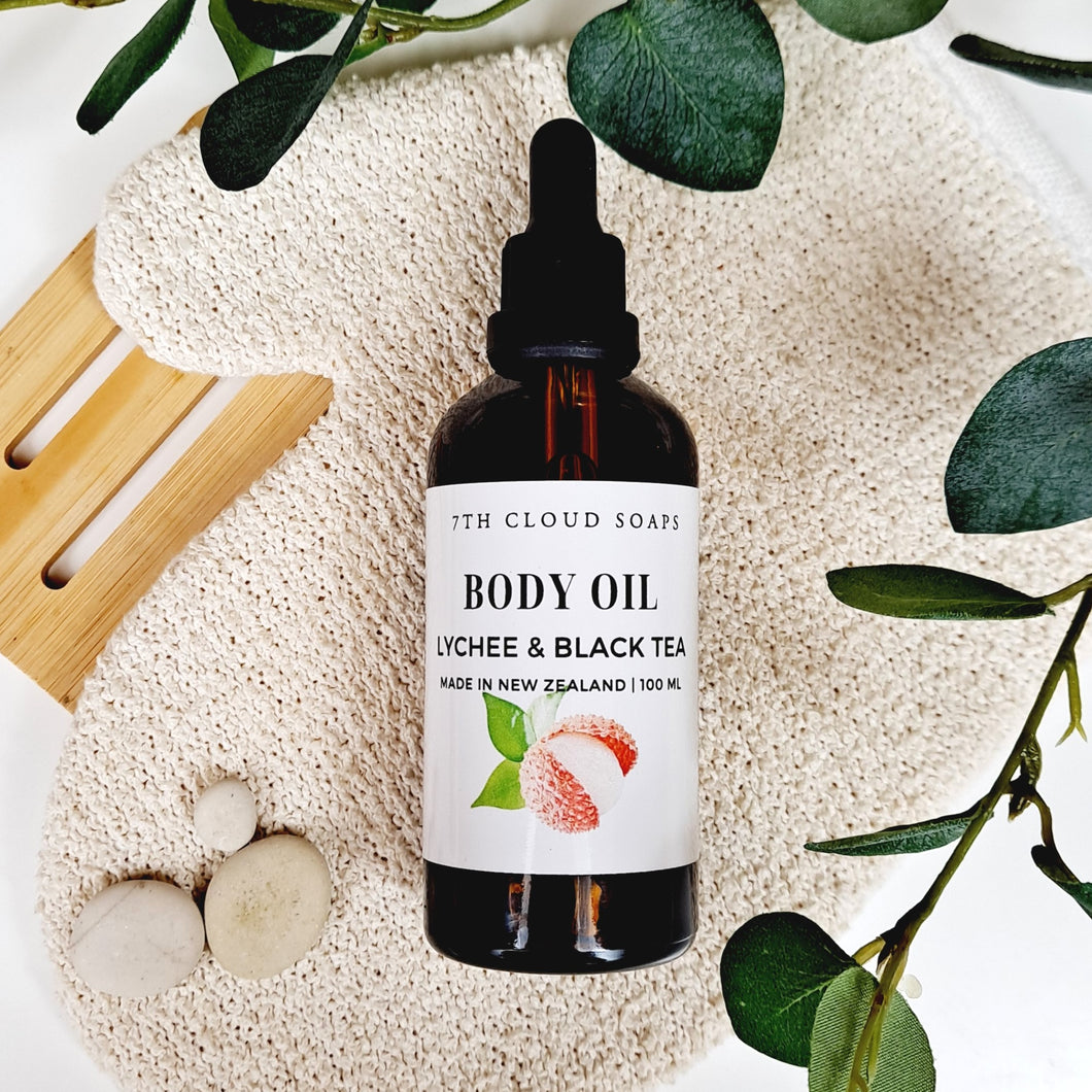 Lychee & Black Tea Body Oil