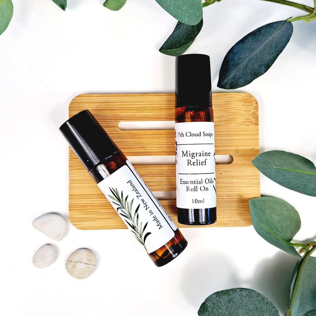 Migraine Relief | Cooling Aromatherapy Roll-On | Essential Oils